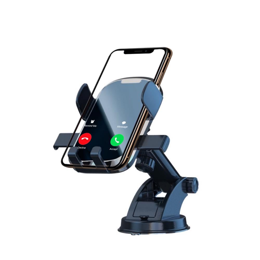 Тримач для телефона в машину ZD-S1 на присоску Чорний з срібним (23230765) - фото 4 Тримач для телефона в машину ZD-S1 на присоску Чорний з срібним (23230765) - фото 4
