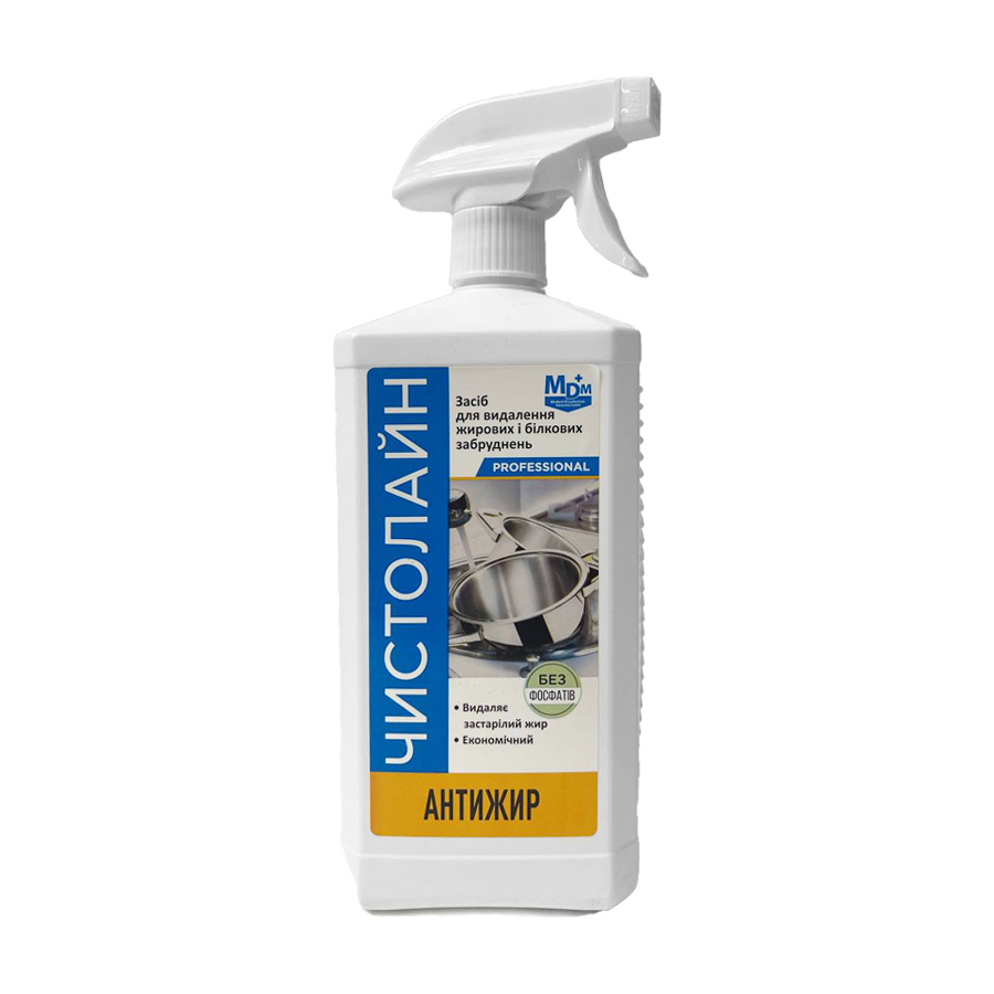 Средство моющее Чистолайн Антижир с распылителем 1000 мл