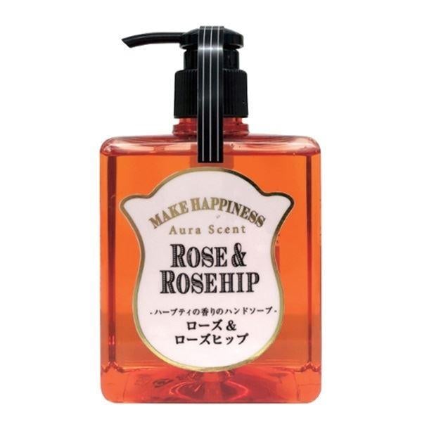 Мыло жидкое Pelican Aurascent Hand Soap Rose с ароматом розы и шиповника 300 мл (32308627)