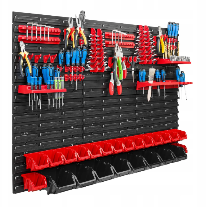 Панель для інструментів Kistenberg 117х78 см з контейнерами 24 (MIX546) Панель для інструментів Kistenberg 117х78 см з контейнерами 24 (MIX546)