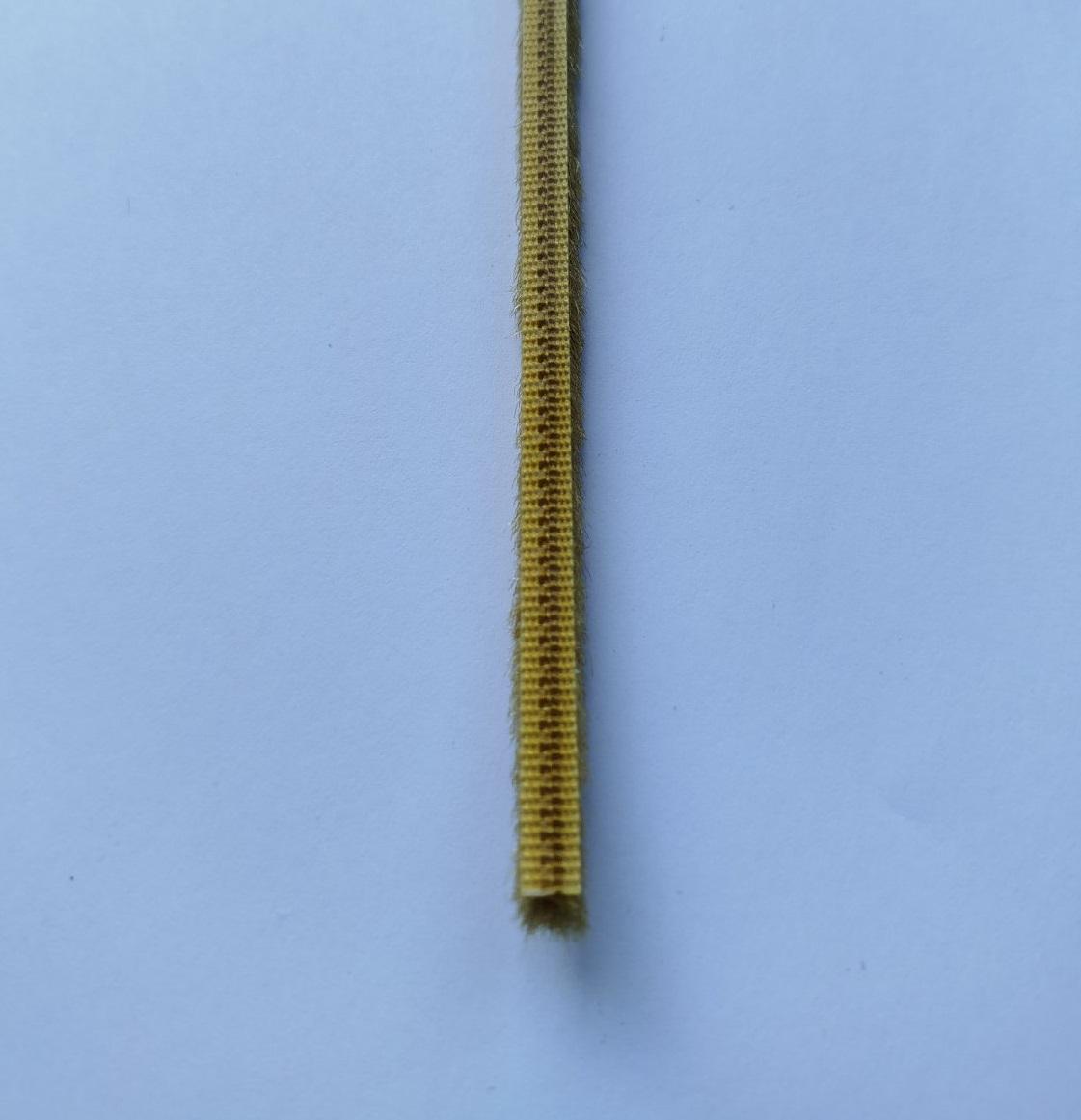 Щітка вставна пилозахисна 4,8х6 мм Золотий (27199217) - фото 3