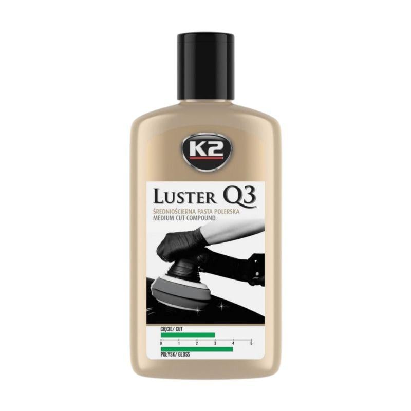 Паста для полировки кузова K2 Luster Q3 250 г Зеленый металлик (2523967828)