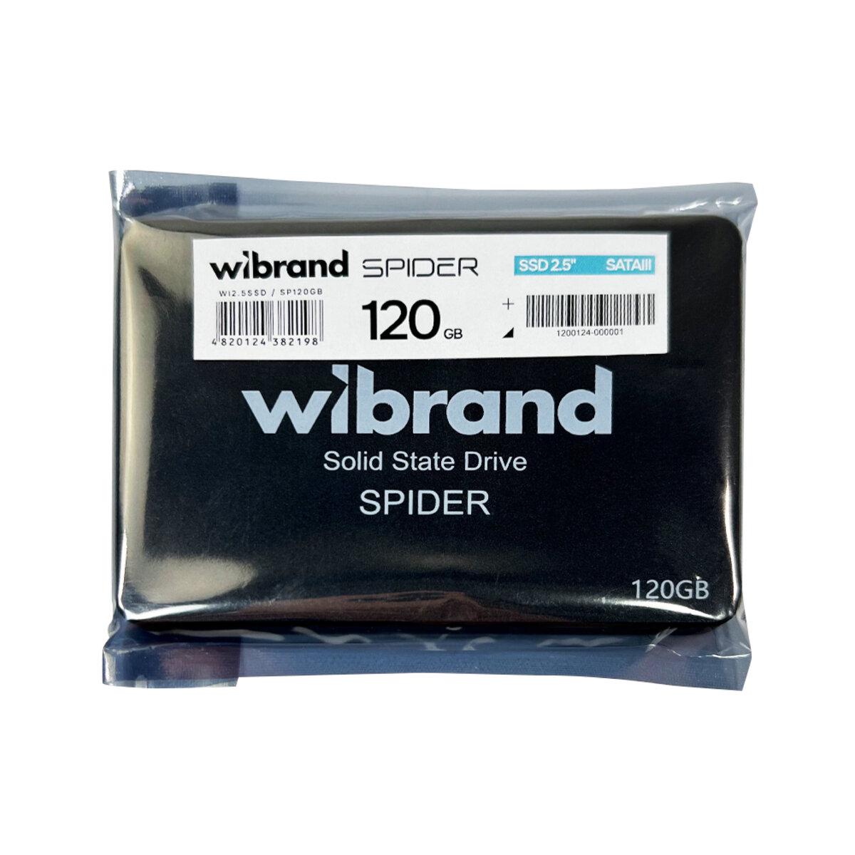 SSD-диск Wibrand Spider 120 Гб 2,5" 7 мм (WI2.5SSD/SP120GB) - фото 3