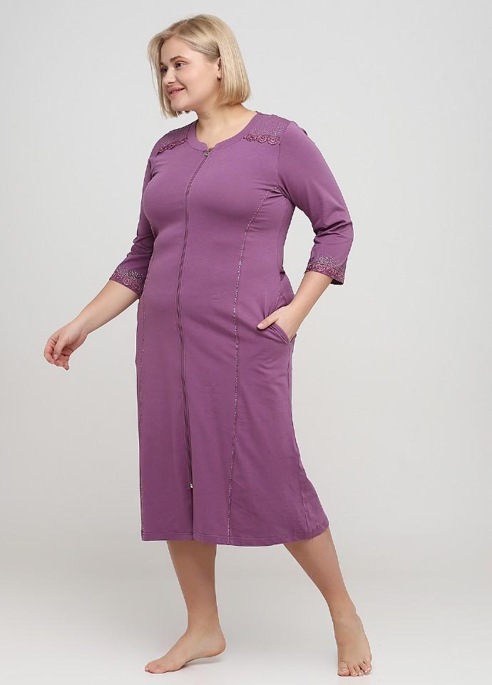 Халат Wild Love 2XL Фиолетовый (82471)