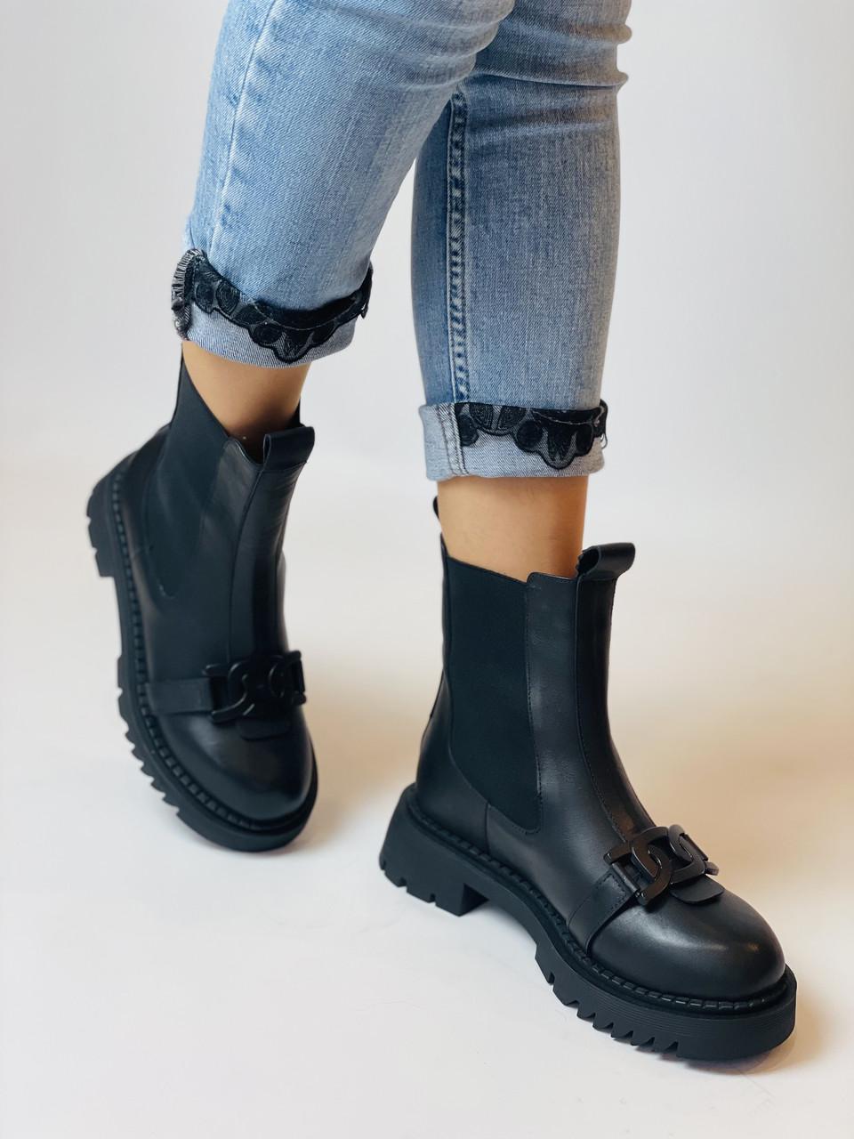 Ботинки женские зимние Farinni р. 36 23,5 см Черный (2753) - фото 7 Ботинки женские зимние Farinni р. 36 23,5 см Черный (2753) - фото 7