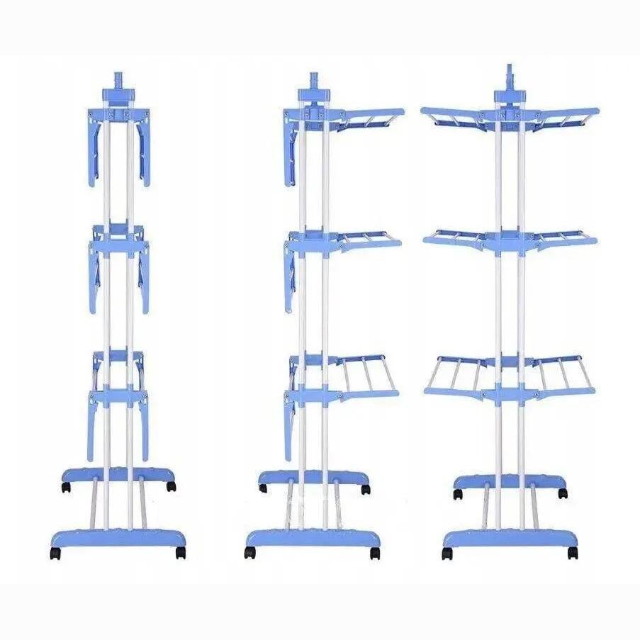 Сушарка вертикальна Garment Rack Так Зручно складна 3-рівнева - фото 6 Сушарка вертикальна Garment Rack Так Зручно складна 3-рівнева - фото 6
