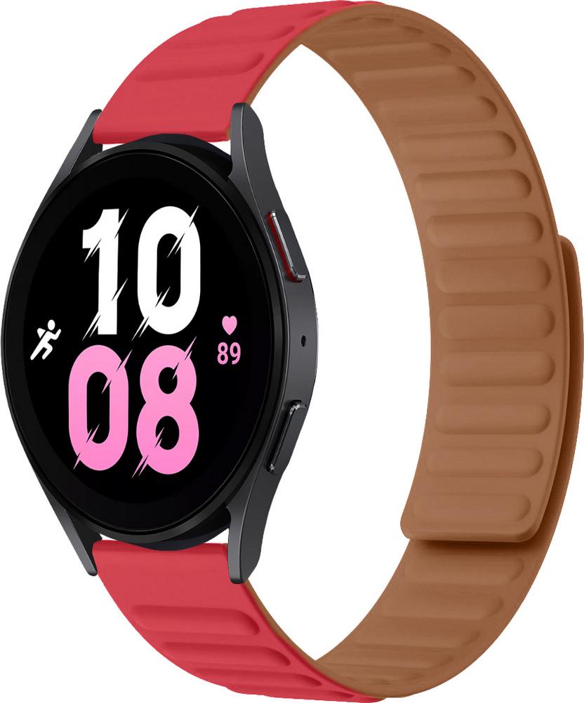 Ремешок Magneter для Galaxy Watch 5 44 мм Red (29626-2D)
