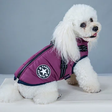 Жилет для собак C00247-7 М Бордовий - фото 3 Жилет для собак C00247-7 М Бордовий - фото 3