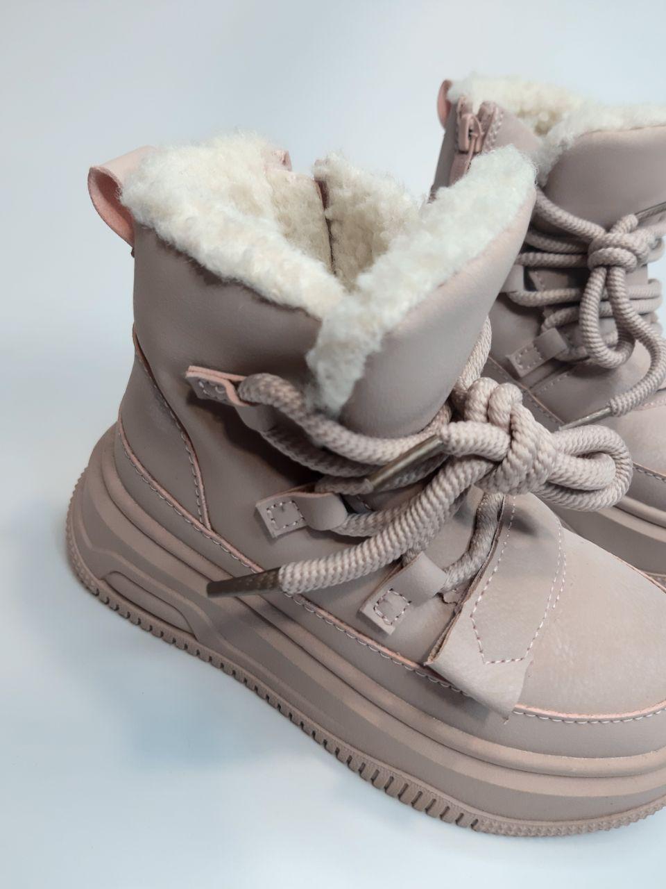 Черевики дитячі зимові Clibee для дівчинки р. 32 21 см Рожевий (597 HB pink) - фото 2