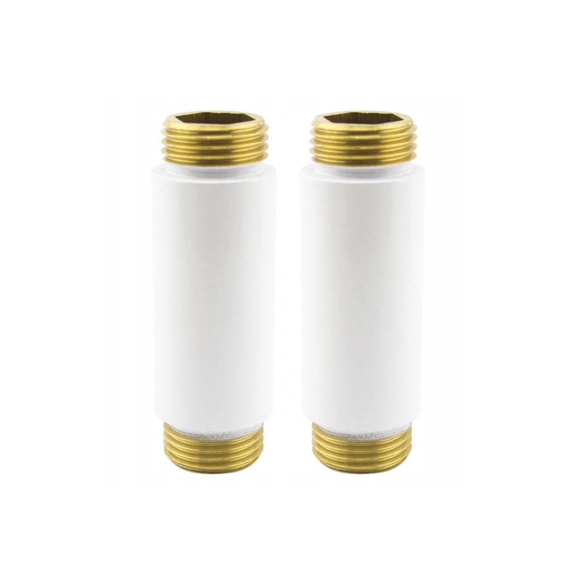 Удлинитель Vario Term ЗЗ 1/2"x1/2" 50 мм 2 шт. Белый (E000M830A0650)