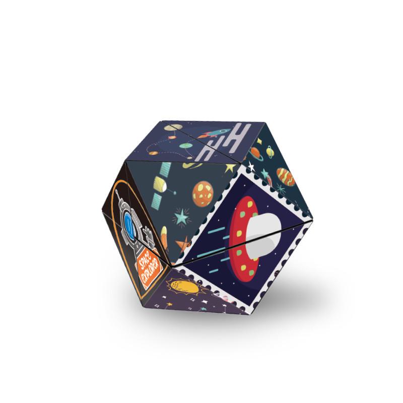 Головоломка QiYi MofangGe Shape Shifting Megaminx Space QY3107 (136864)