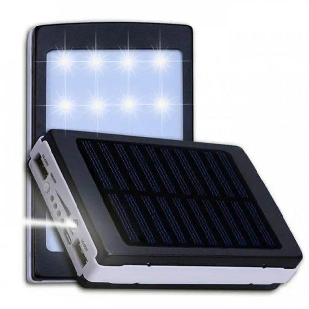 Повербанк UKC-90000 Solar 10000 mAh Black - фото 2