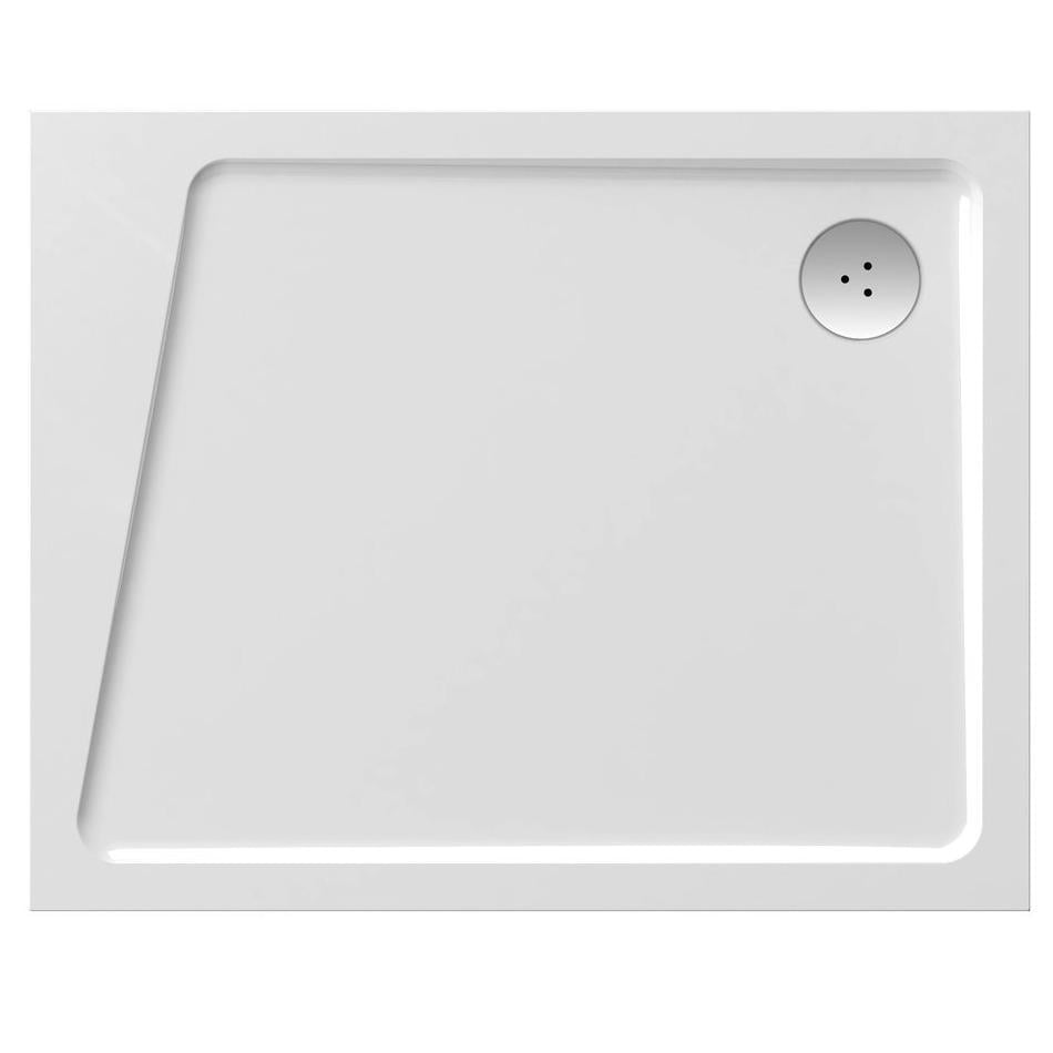 Піддон для душу Ravak Gigant Pro 10° L XA05A40101L із композиту прямокутний 80x100x3,8 см (85578)