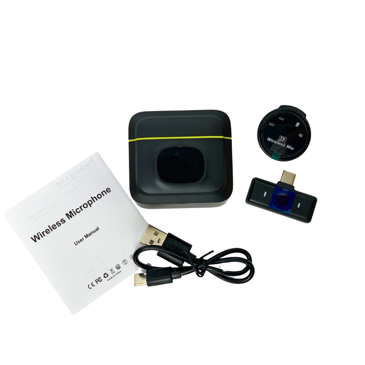 Микрофон-петличка беспроводной J6 Type-C для смартфона - фото 3