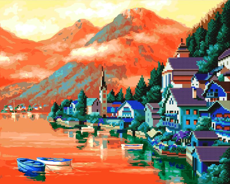 Алмазная мозаика Rainbow Art Живописная Австрия 40x50 см (BGZS1039)