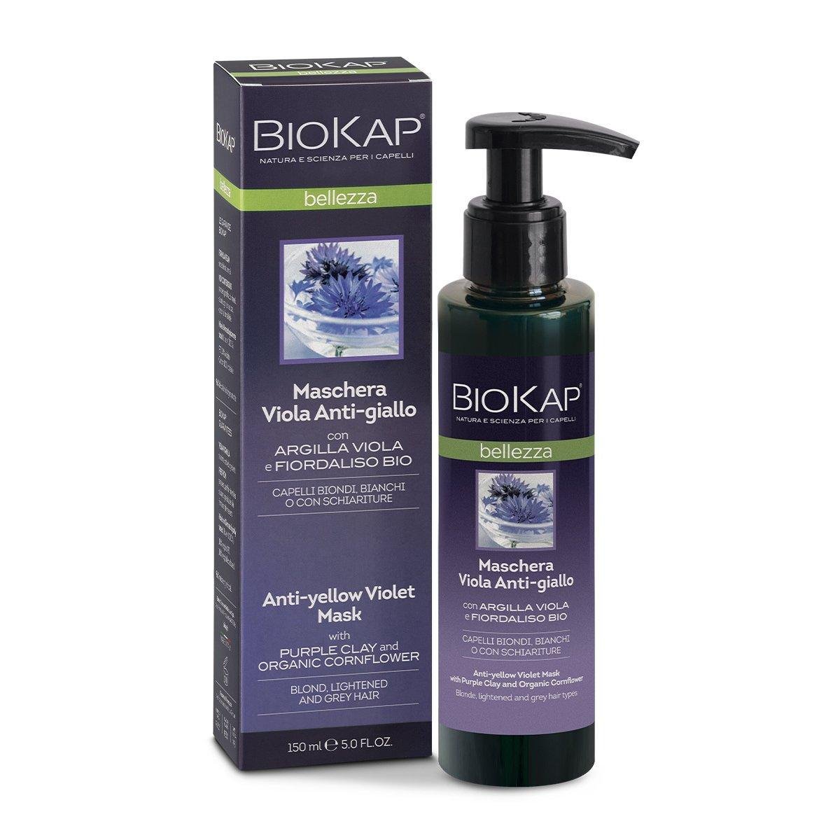 Маска против желтизны волос Bios Line BioKap 150 мл (26965724)
