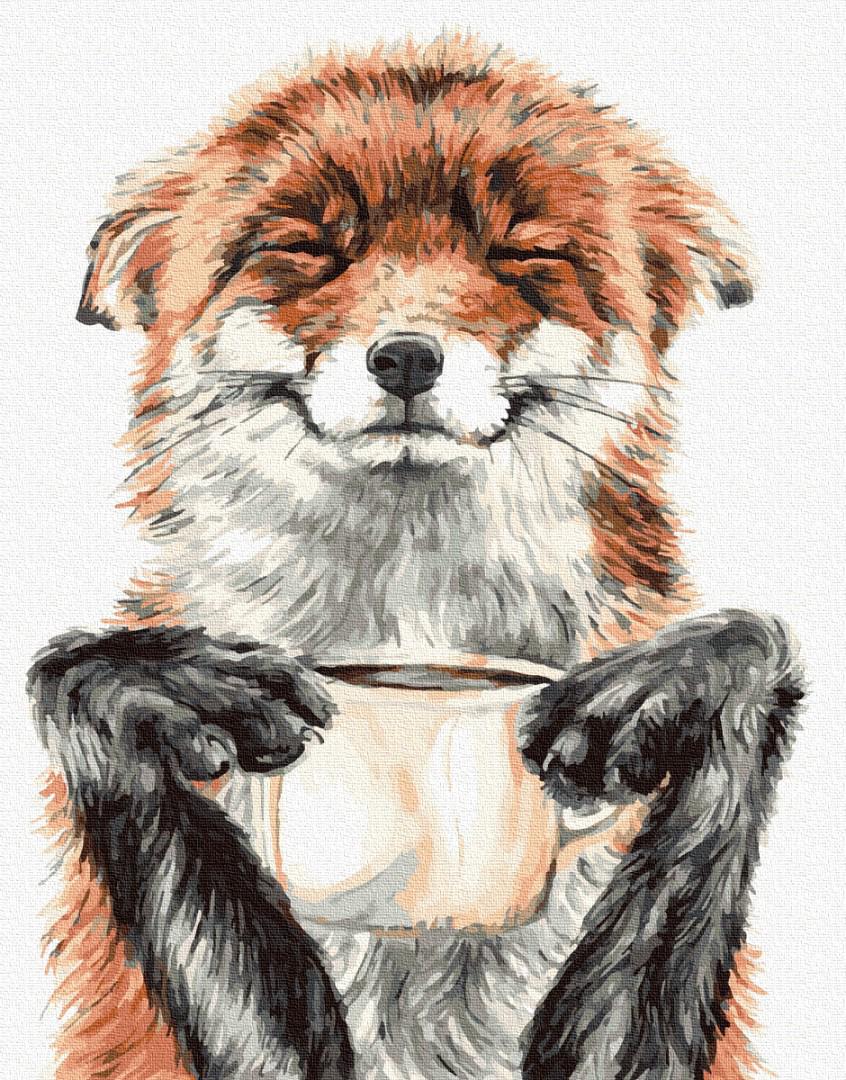 Картина по номерам Brushme Довольна лисичка 40х50 см (GX32220)