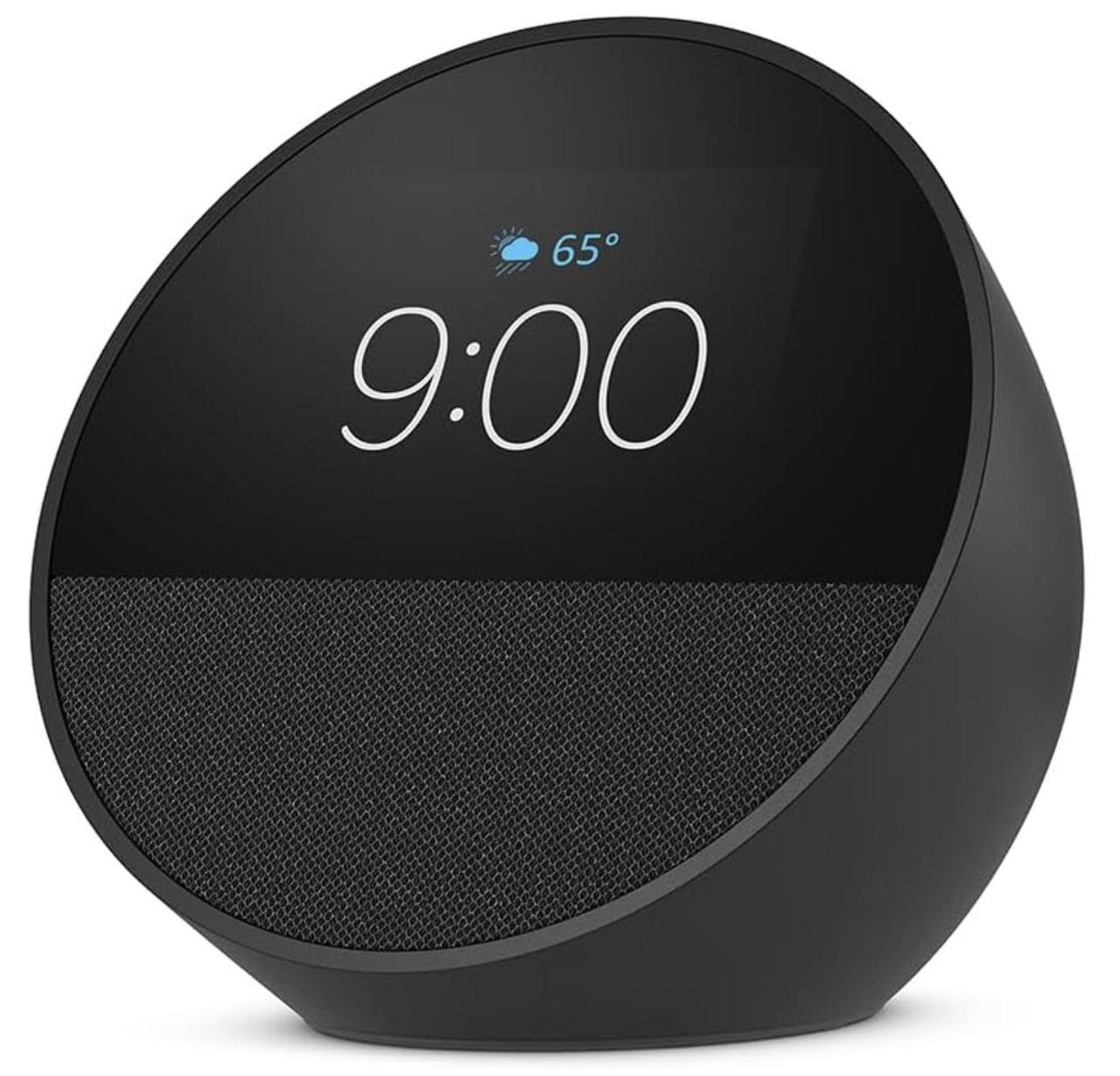 Умная колонка Amazon Echo Spot 2024 release Smart alarm clock Английский язык Black