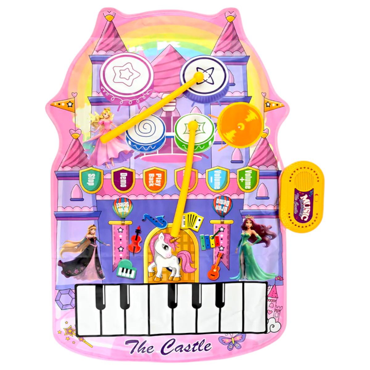 Килимок дитячий музичний Music Blanket 2в1 іграшка зі звуками для дітей (YYD-03)