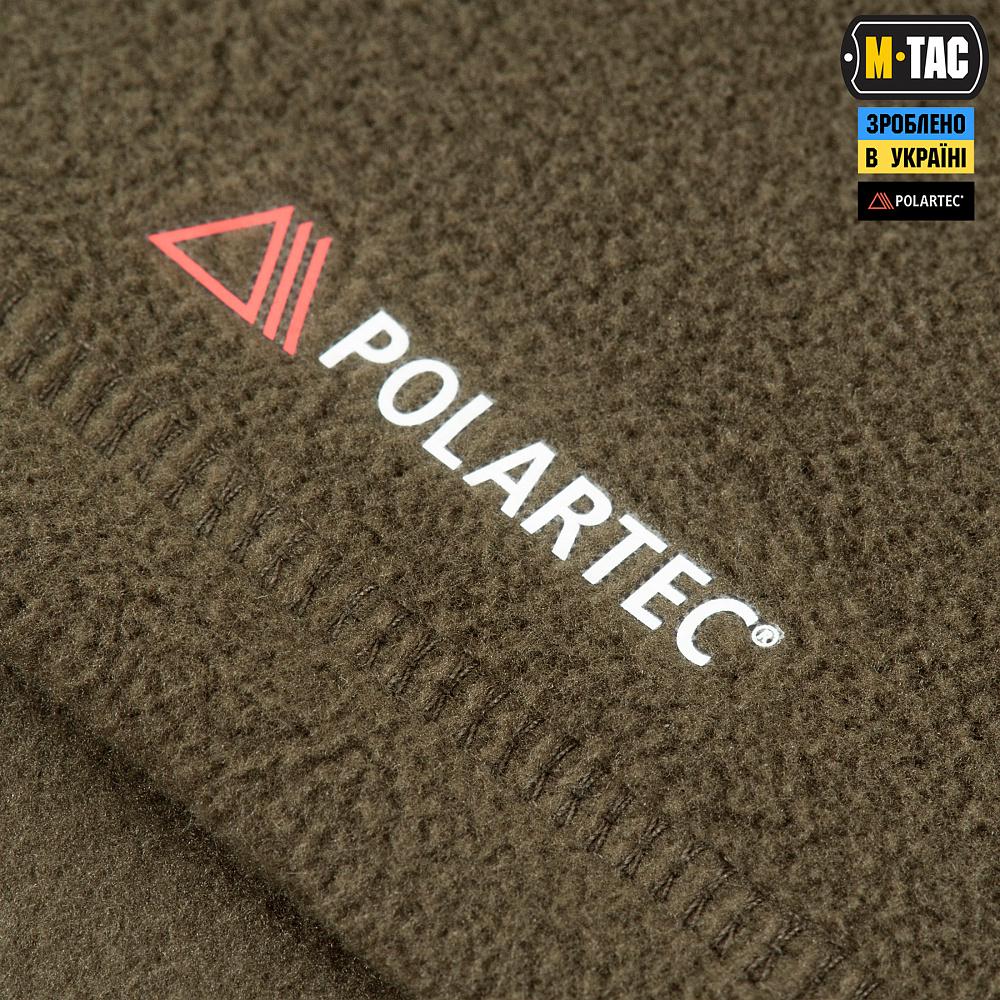 Кофта флісова M-Tac Delta Polartec XL Олива (5918867) - фото 8