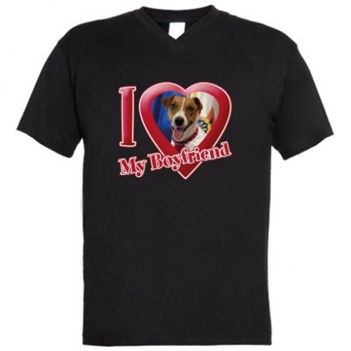 Футболка мужская с V-образным вырезом I love my Boyfriend Пес Патрон L Черный (18428204-2-207950-L) Футболка мужская с V-образным вырезом I love my Boyfriend Пес Патрон L Черный (18428204-2-207950-L)
