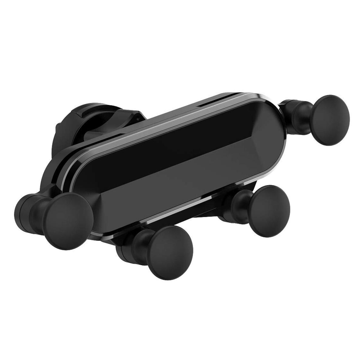 Держатель телефона CarReft на дефлектор в авто Черный (1826) Держатель телефона CarReft на дефлектор в авто Черный (1826)