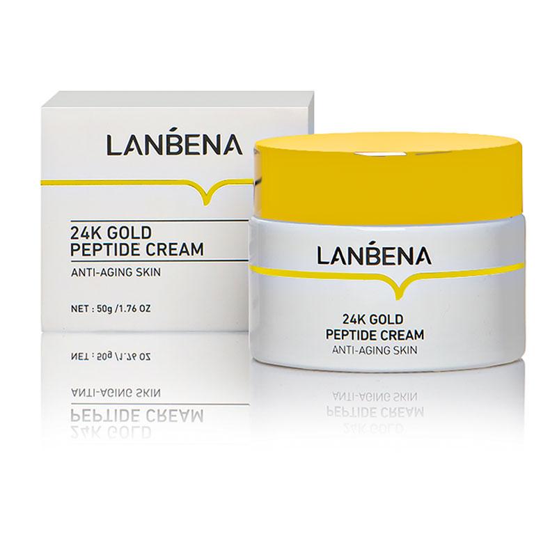 Крем для лица Lanbena Cream 24K 50 г Gold