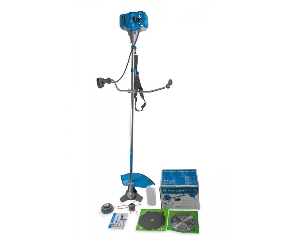 Мотокоса KRAISSMANN MS'520 2-тактный двигатель 52 см3/ножи и леска/штанга 26 мм (1812599046) Мотокоса KRAISSMANN MS'520 2-тактный двигатель 52 см3/ножи и леска/штанга 26 мм (1812599046)