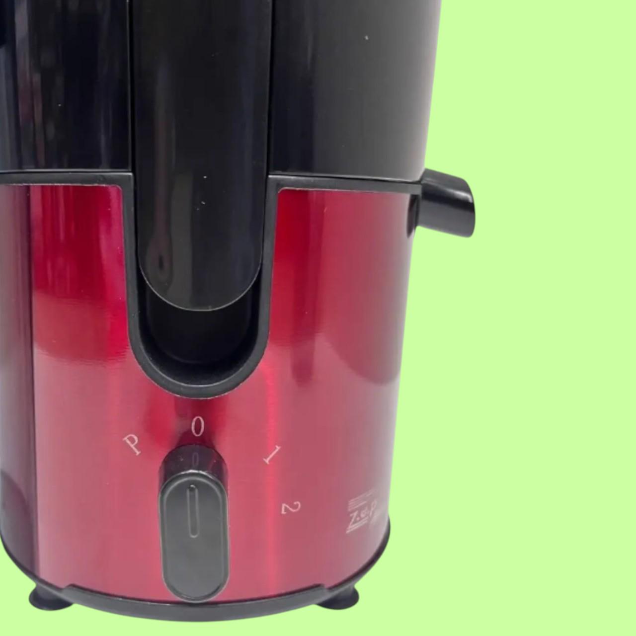 Соковижималка електрична Zepline ZP-099 з автоматичним викидом м'якоті 3000 Вт 0.6 л (є131) - фото 4 Соковижималка електрична Zepline ZP-099 з автоматичним викидом м'якоті 3000 Вт 0.6 л (є131) - фото 4