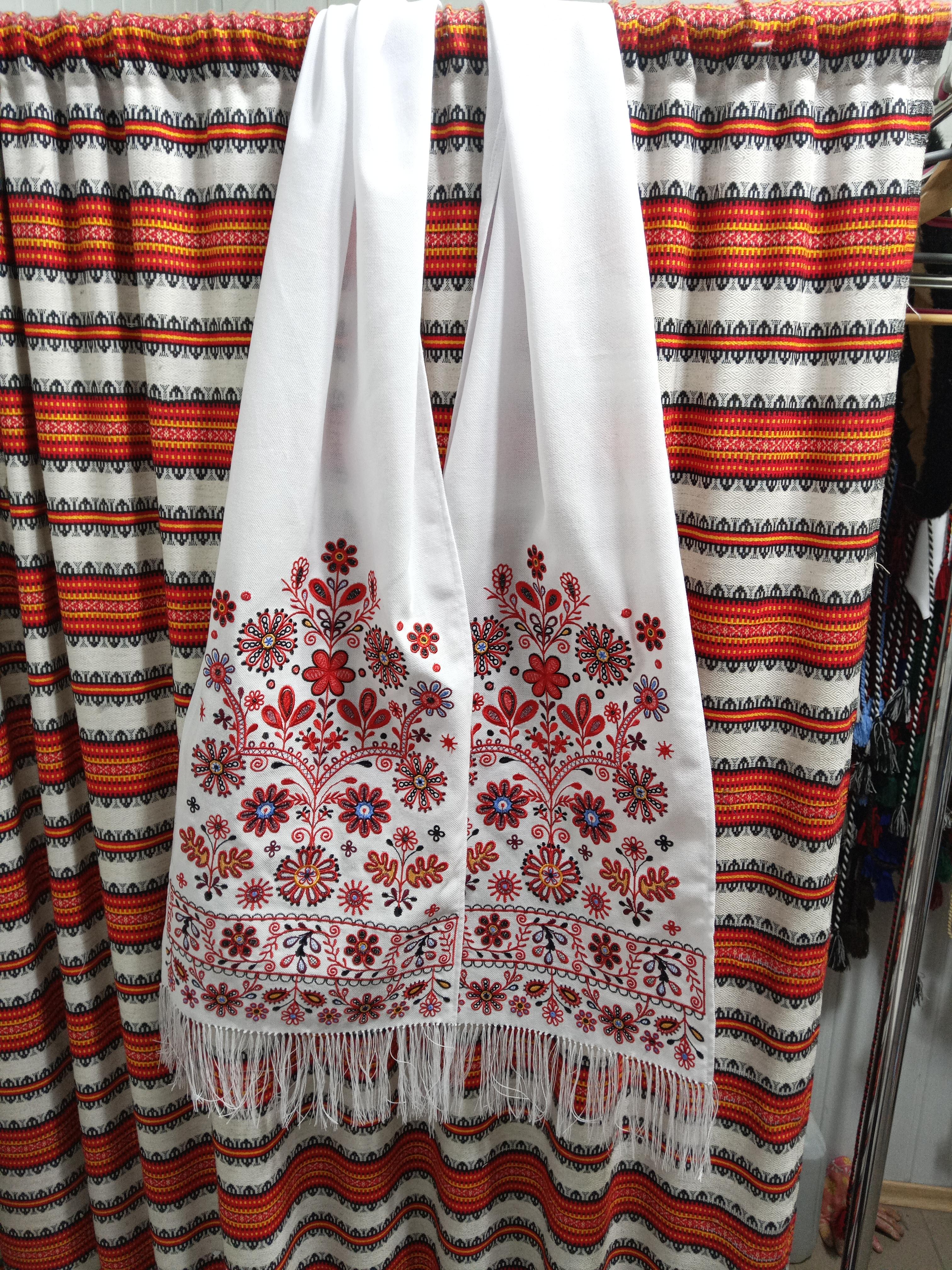 Рушник вишиваний на домотканому полотні (03218) - фото 14 Рушник вишиваний на домотканому полотні (03218) - фото 14