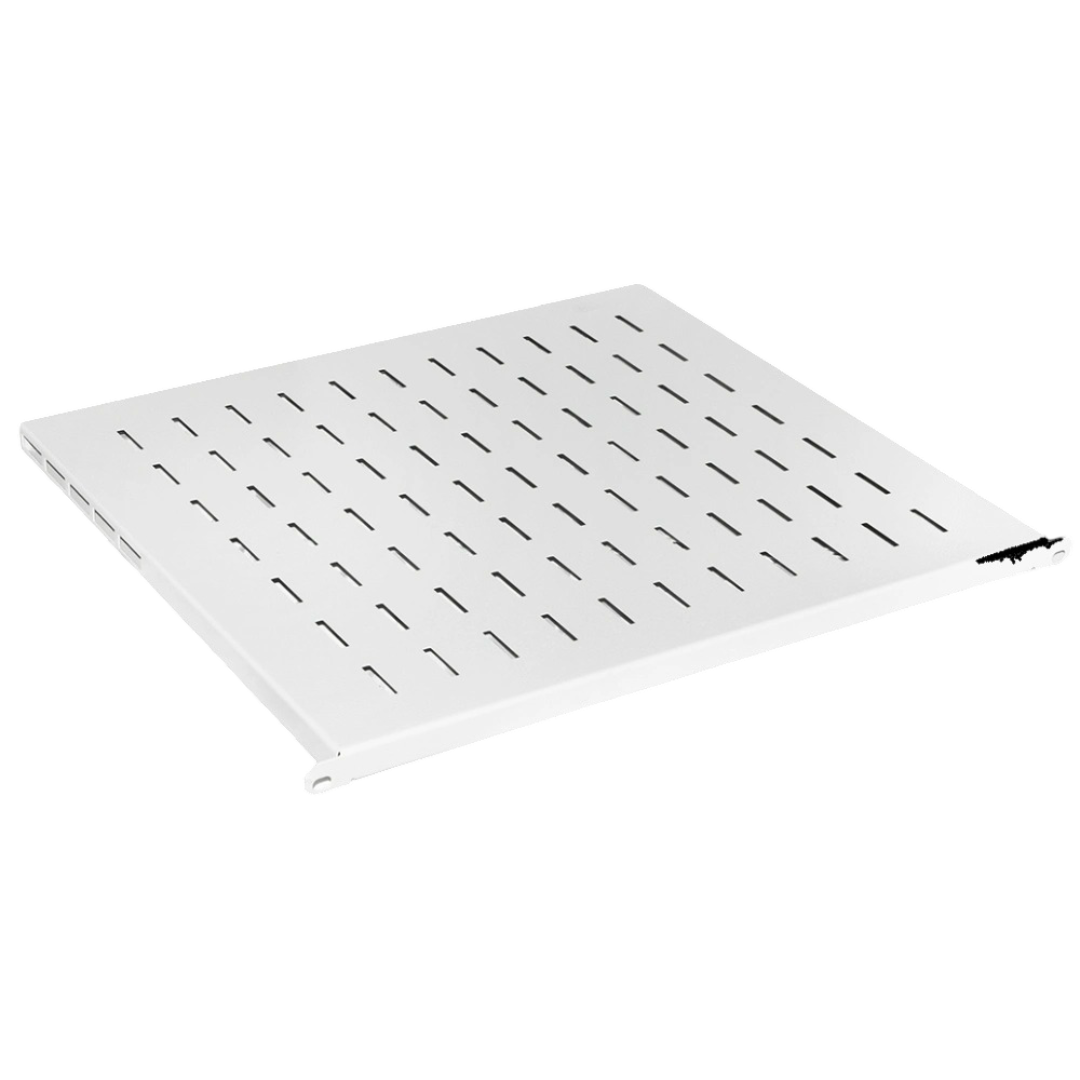 Полиця стаціонарна 1U 400 мм з навантаженням до 60 кг Світло-сірий (27918365)