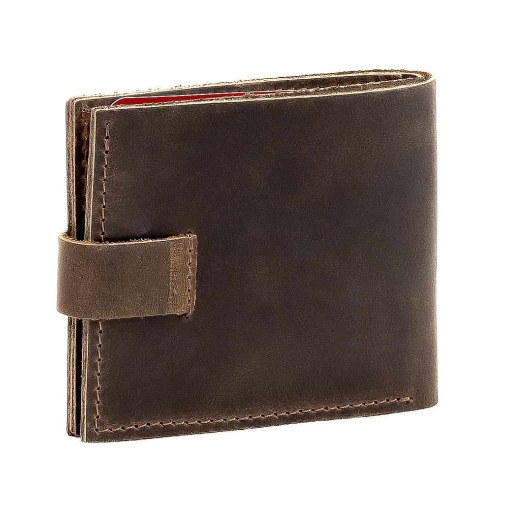 Портмоне мужское кожаное Vittorio Safino К3 Коричневый - фото 3