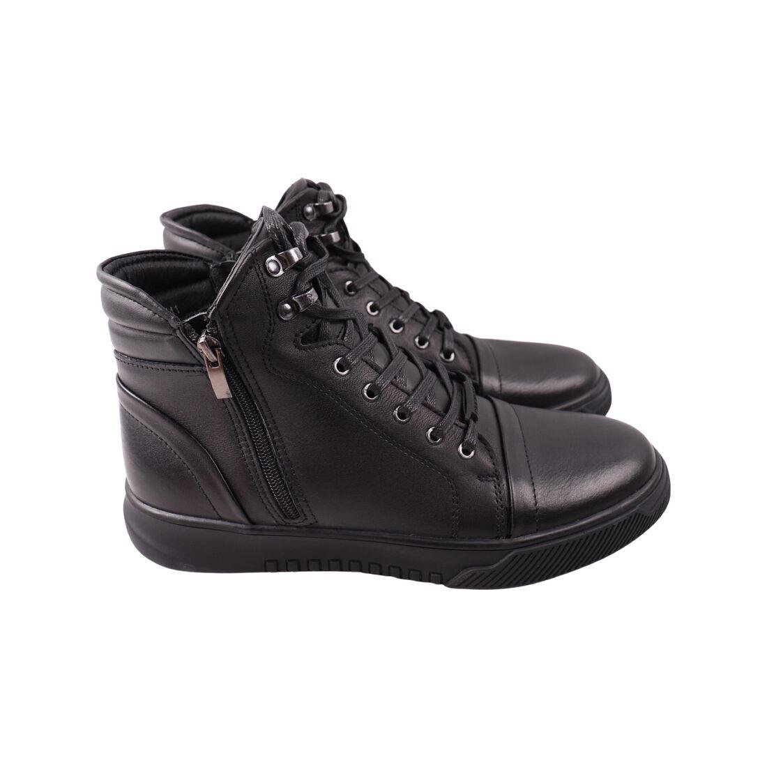 Ботинки мужские Marion натуральная кожа р. 41 Черный (62-24ZHS)