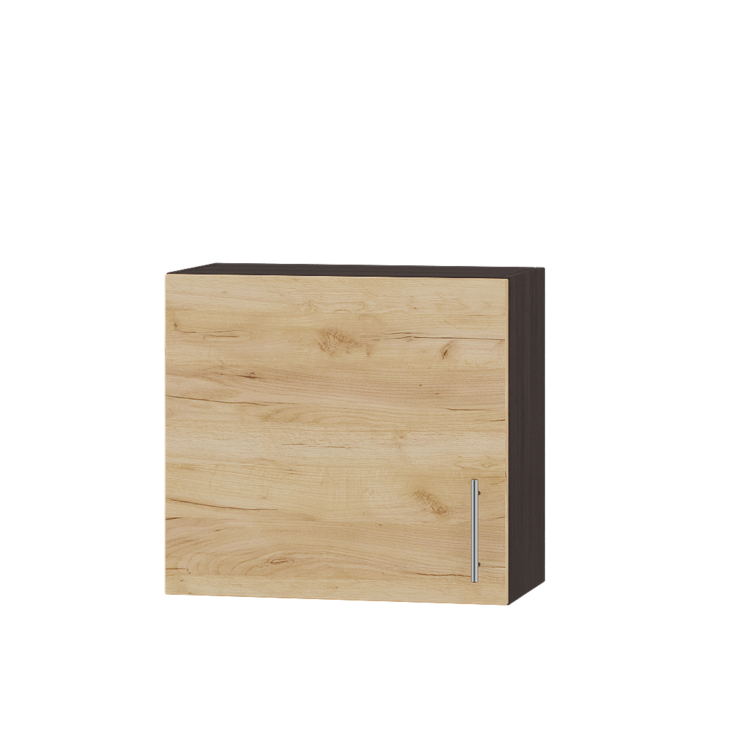 Шкаф верхний Эверест Оптима модуль Верх В20-600 60х30х56 см Дуб крафт золотой/Венге Темный (08186)