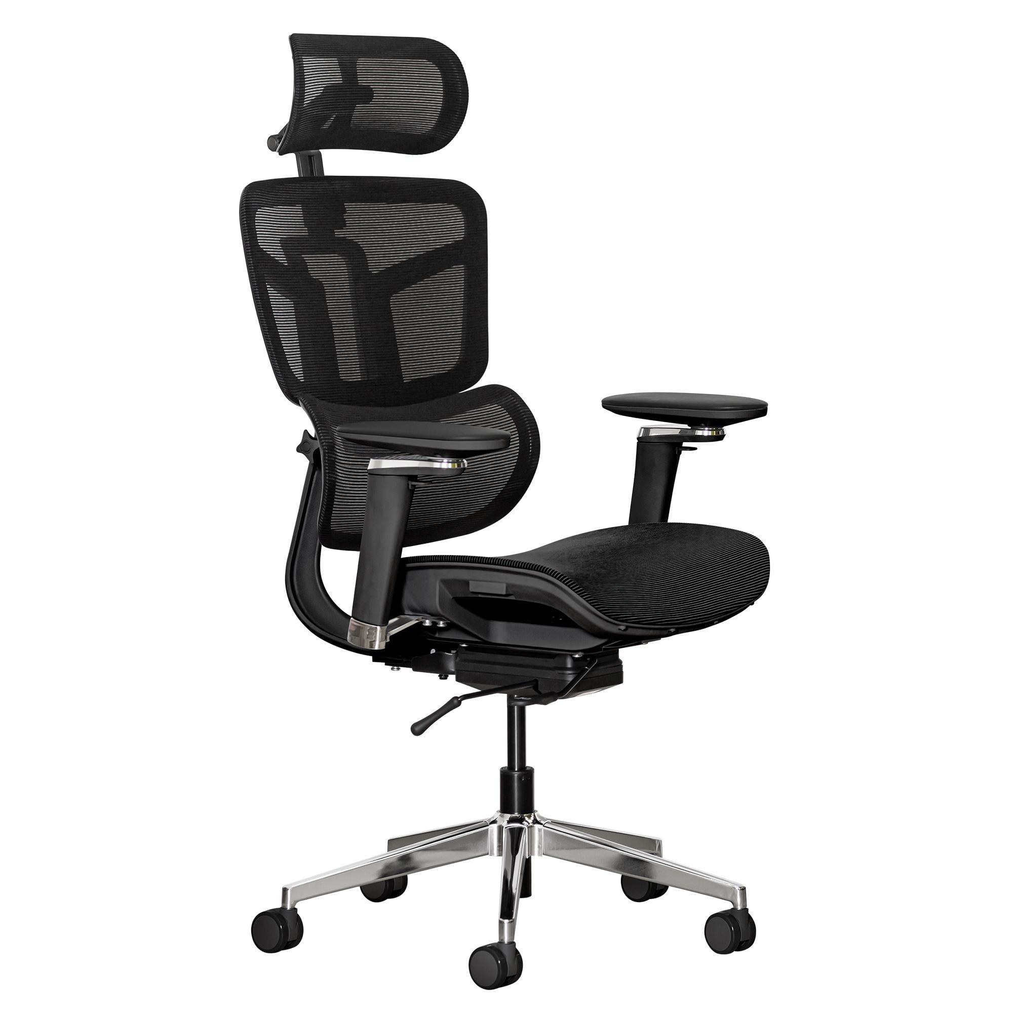 Кресло Mealux S4 Air cетка Black (HF-S4 M/B)