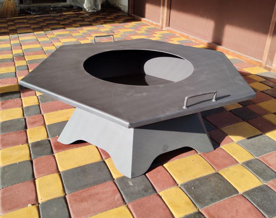 Кострова чаша SAB з грилем 100 см (0070) - фото 3