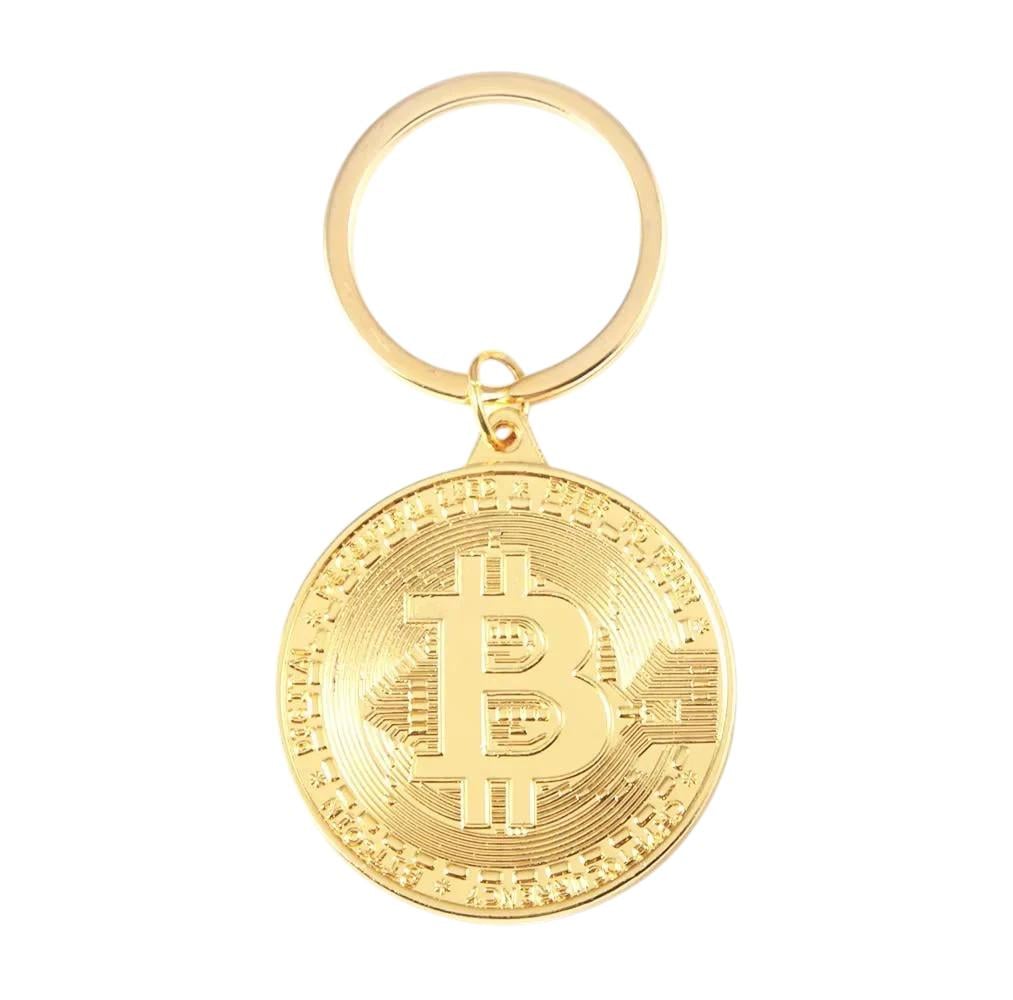 Брелок для ключей Bitcoin цинковый сплав (1260) Брелок для ключей Bitcoin цинковый сплав (1260)