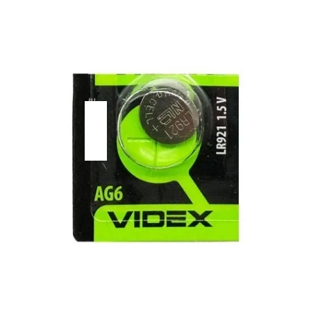 Батарейка годинникова Videx AG 6/LR920 1 шт. (1385)