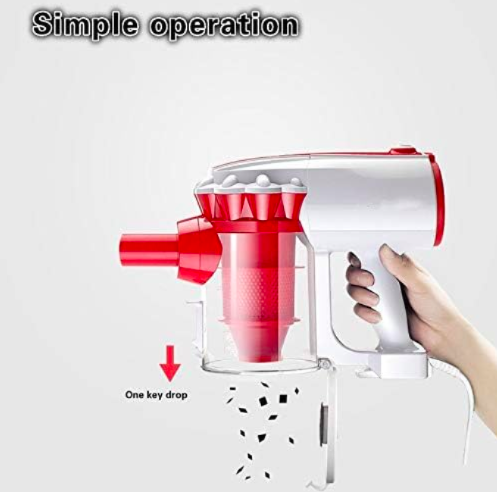 Пылесос GHA-585A 600W 220V 70-74 дБ вакуум 17кПа объем 1,5 л Белый/Красный (DR017257) - фото 4 Пылесос GHA-585A 600W 220V 70-74 дБ вакуум 17кПа объем 1,5 л Белый/Красный (DR017257) - фото 4