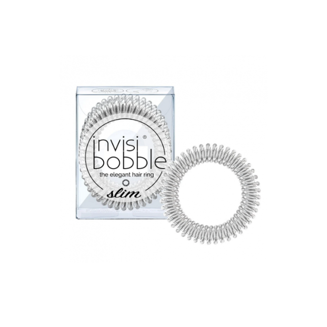 Резинки-браслети для волосся Invisibobble Slim Mother of Chrome 3 шт. (4063528032218)