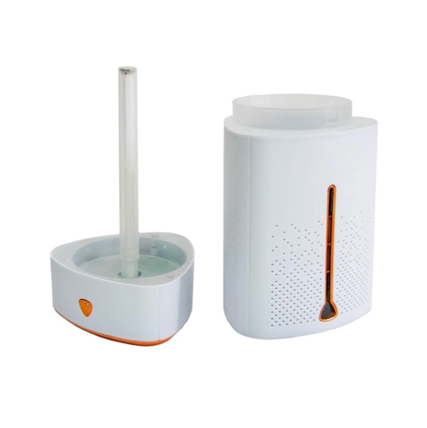 Зволожувач повітря Fog Humidifier 8496 з підсвічуванням від USB Білий/Золотий - фото 3