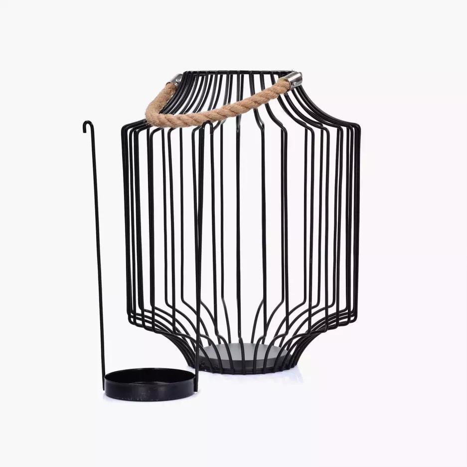 Підсвічник DUKA FAGLARE 22,5х28 см Чорний (1218334) - фото 3