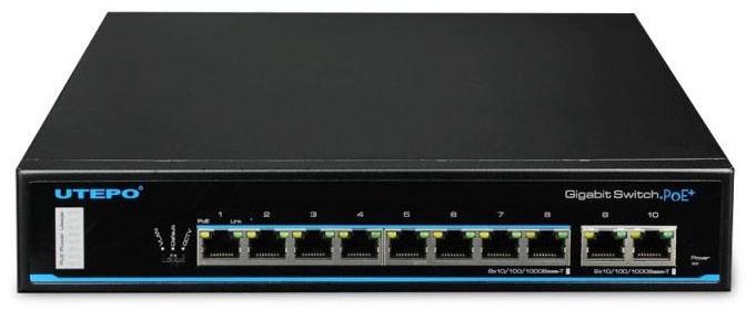 8-портовий PoE комутатор UTEPO UTP3-GSW0802T-POE - фото 1