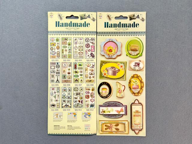 Набор 3D стикеров (QQ-001)