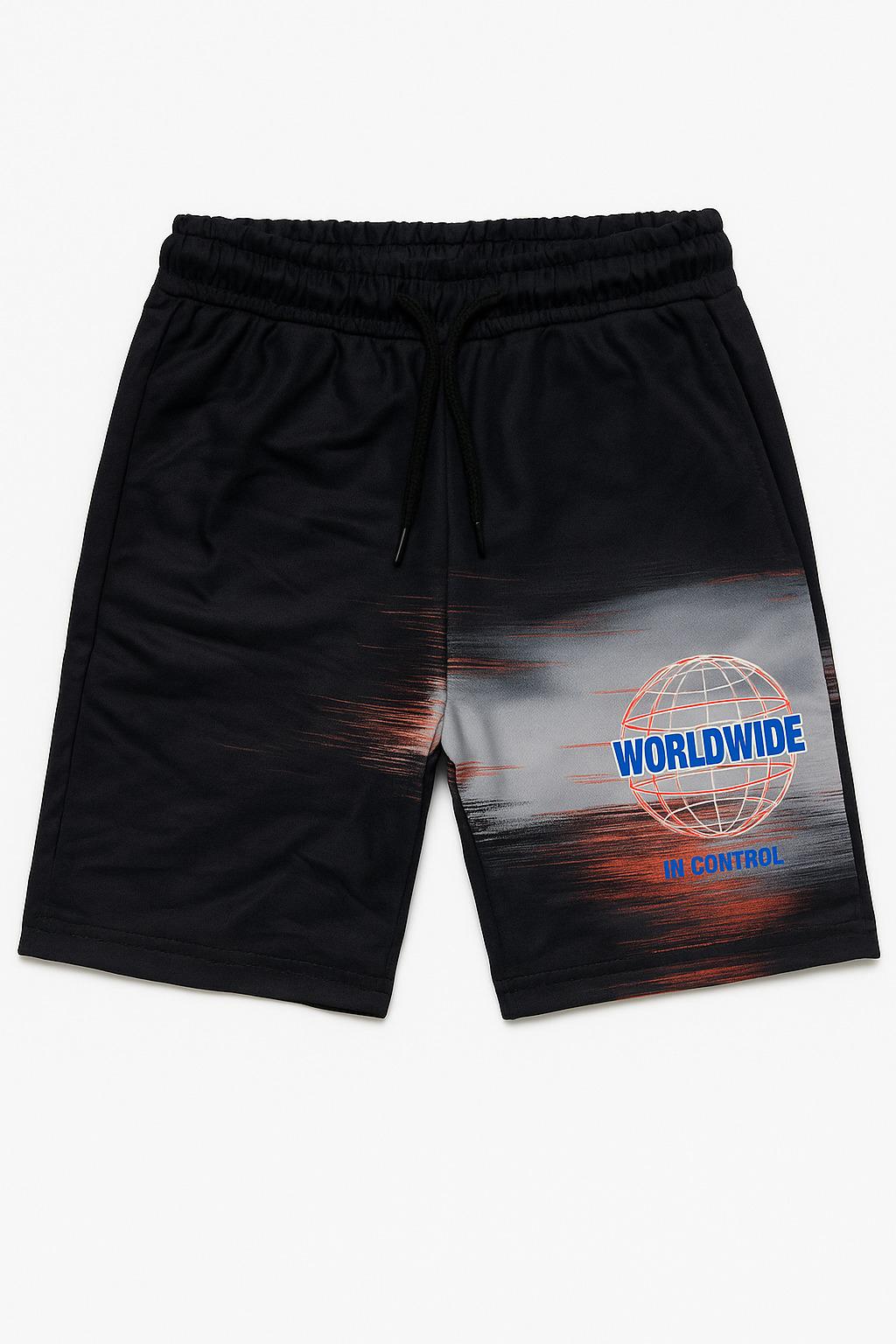 Шорти PRIMARK з принтом 128 см Чорний (1444301)