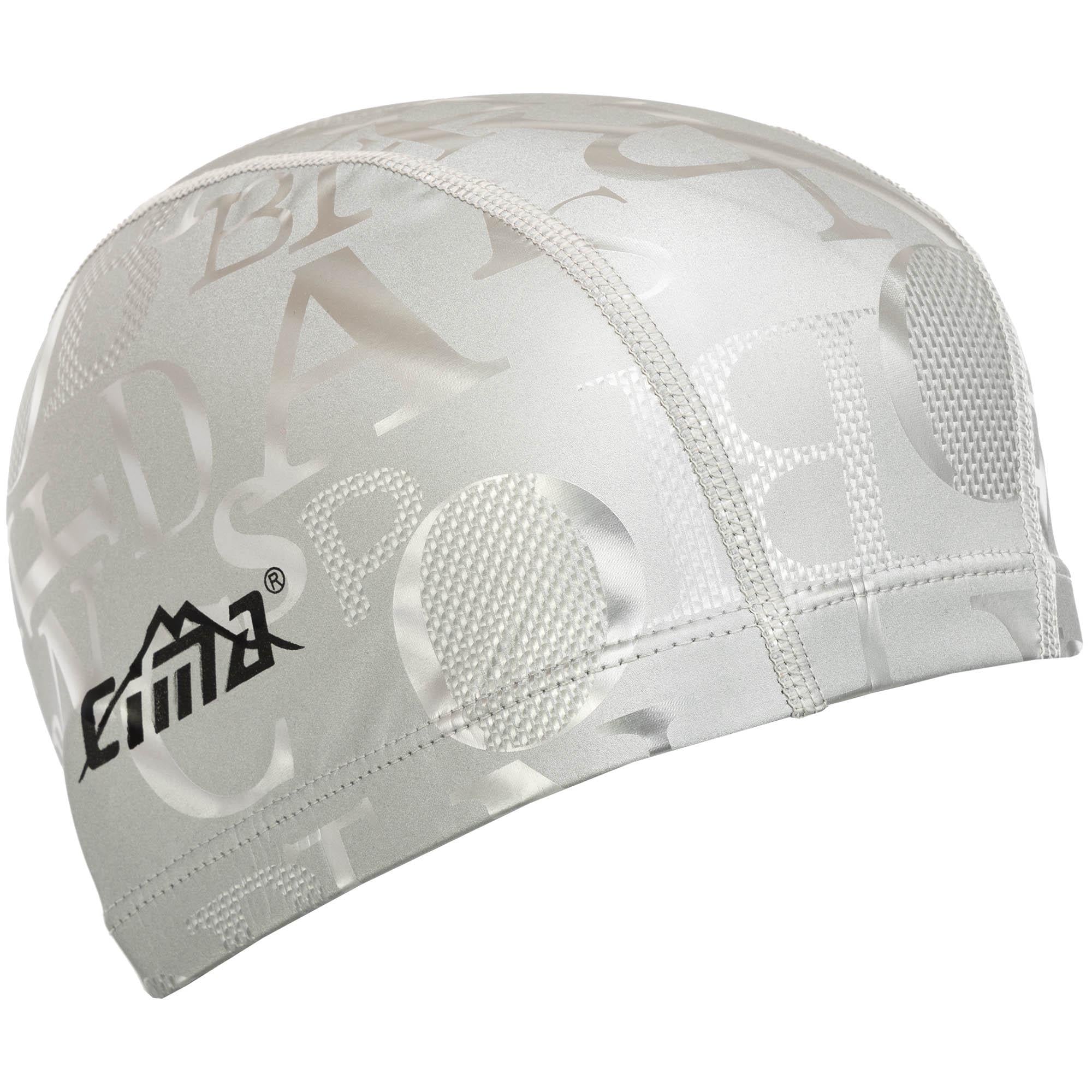 Шапочка для плавания CIMA PL-8690 текстильная с покрытием PU Серый (33093009)