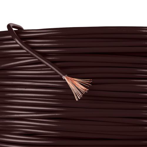 Провід гнучкий PULSO ПВ-3 1,5 кв. мм бухта 100 м Коричневий (00000065476) - фото 2