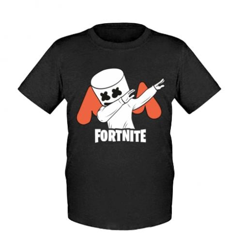 Футболка детская Dj Marshmello fortnite dab 140 см Черный (2853502-2-84528-M)