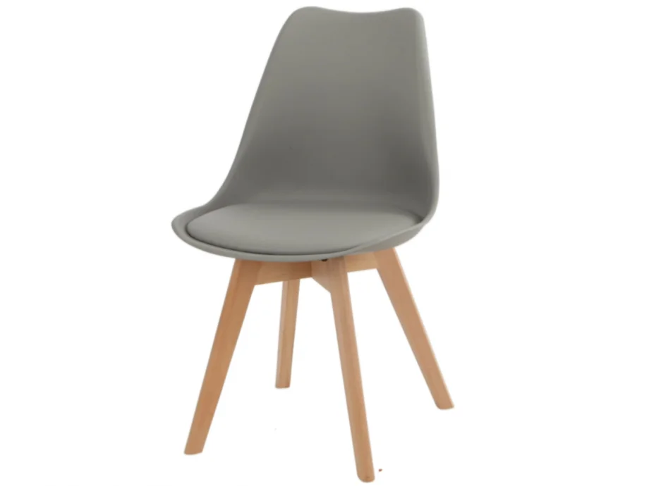 Стул Intarsio Kruz Светло-серый (KRUZLG) - фото 2 Стул Intarsio Kruz Светло-серый (KRUZLG) - фото 2