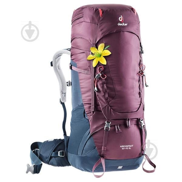 Рюкзак Deuter Aircontact 50+10 SL Blackberry-Navy (1052-3320219 5326) Рюкзак Deuter Aircontact 50+10 SL Blackberry-Navy (1052-3320219 5326)
